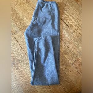 Girls fleece lined leggings